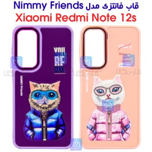 قاب دخترانه شیائومی Redmi Note 12s مدل Nimmy Cat