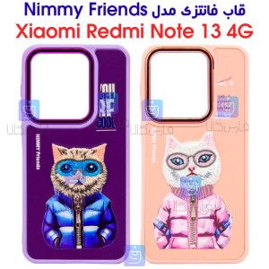 قاب دخترانه شیائومی Redmi Note 13 4G مدل Nimmy Cat