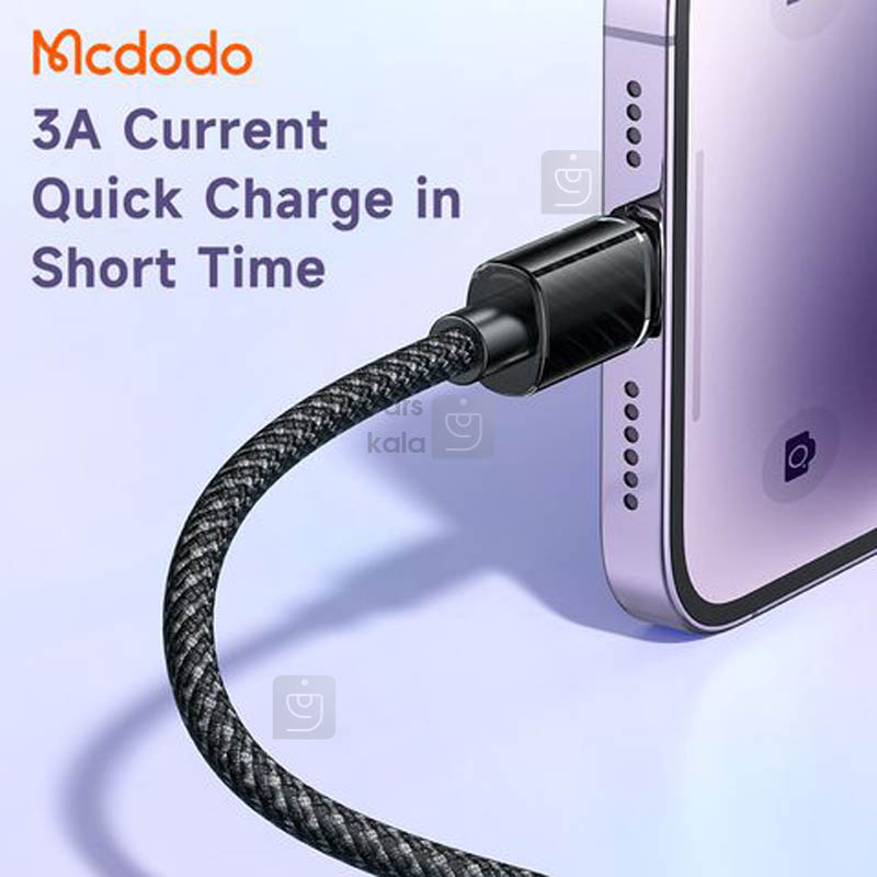 کابل تبدیل USB-C به لایتنینگ مک دودو مدل CA-3663 طول 1.8 متر 3