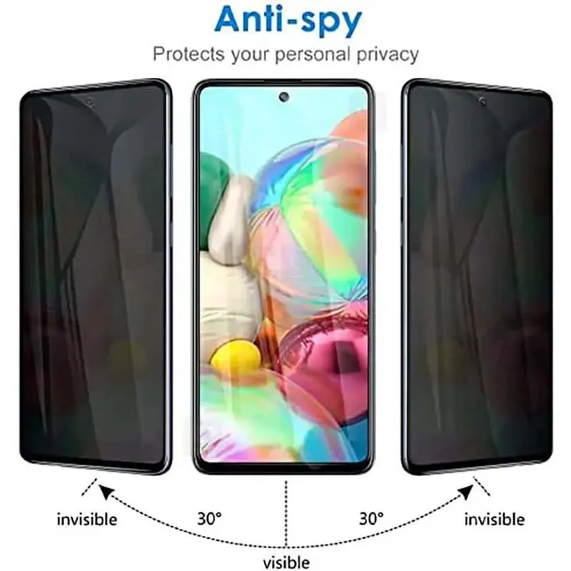گلس شیشه ای پرایوسی سامسونگ S25 Plus privacy glass full screen protector for samsung galaxy s25 plus 2 گلس شیشه ای پرایوسی سامسونگ S25 Plus