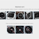 شارژر بی سیم مغناطیسی داخل خودرو نیلکین Nillkin Car Magnetic Wireless Charger II-B CM-WCP II
