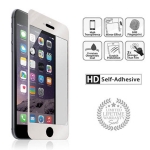 محافظ صفحه نمایش شیشه ای نقره ای نزتک آیفون Naztech Silver Tempered Glass Screen Protect iPhone 6/6s