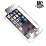 محافظ صفحه نمایش شیشه ای نقره ای نزتک آیفون Naztech Silver Tempered Glass Screen Protect iPhone 6/6s