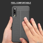 قاب ژله ای طرح چرم Auto focus Samsung Galaxy A7 2018
