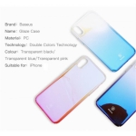 قاب Apple iPhone X مدل Baseus Glaze Gradient