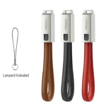 کابل لایتنینگ شارژ و انتقال داده طرح جاکلیدی  RockSpace Lightning Leather Cable With KeyChain