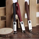 کابل لایتنینگ شارژ و انتقال داده طرح جاکلیدی  RockSpace Lightning Leather Cable With KeyChain