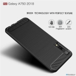 قاب محافظ ژله ای سامسونگ Carbon Fibre Case Samsung Galaxy A7 2018