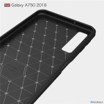 قاب محافظ ژله ای سامسونگ Carbon Fibre Case Samsung Galaxy A7 2018