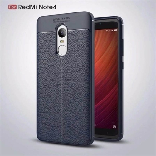 قاب ژله ای طرح چرم Auto Focus Jelly Case Xiaomi Redmi Note 4X