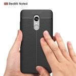 قاب ژله ای طرح چرم Auto Focus Jelly Case Xiaomi Redmi Note 4X