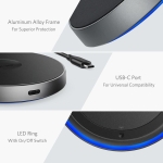 شارژر بی سیم انکر PowerTouch 10 USB-C Fast A2512