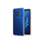 قاب محافظ شیشه ای Crystal Cover برای گوشی Samsung Galaxy A8 Plus 2018