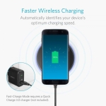 شارژر بی سیم سریع انکر مدل Anker Power Port 10W Fast Wireless Qi Charger A2512