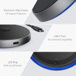 شارژر بی سیم سریع انکر مدل Anker Power Port 10W Fast Wireless Qi Charger A2512