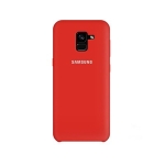 قاب محافظ سیلیکونی Silicone Cover Samsung Galaxy A8 Plus 2018