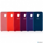 قاب محافظ سیلیکونی Silicone Cover Samsung Galaxy A8 2018