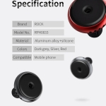 پایه نگهدارنده آهن ربایی و خوشبو کننده هوا راک Rock Universal Air Vent Magnetic Car Mount
