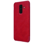 کیف چرمی نیلکین Nillkin Qin Case Samsung Galaxy A6 Plus 2018