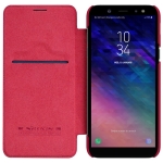کیف چرمی نیلکین Qin Case Samsung Galaxy A6 Plus 2018