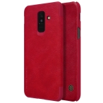 کیف چرمی نیلکین Nillkin Qin Case Samsung Galaxy A6 Plus 2018