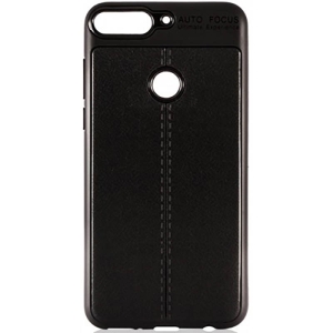 قاب ژله ای طرح چرم Auto Focus Jelly Case Huawei Honor 7C / Enjoy 8