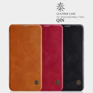 کیف چرمی نیلکین Nillkin Qin Case Samsung Galaxy J7 Duo