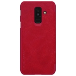کیف چرمی نیلکین Nillkin Qin Case Samsung Galaxy A6 Plus 2018