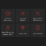 کنترل از راه دور لوازم برقی Rock Eaco 3 Remote Control Micro USB ROT0764