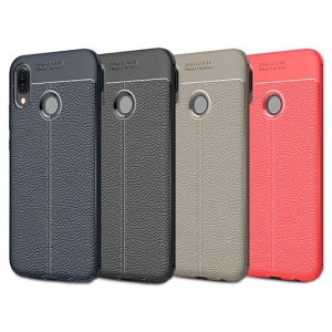 قاب ژله ای طرح چرم Auto Focus Jelly Case Huawei P20 Lite