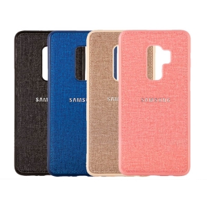قاب محافظ طرح پارچه ای Protective Cover Samsung Galaxy S9 Plus