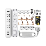 چند راهی و شارژر شیائومی 3 سوکت و 3 یو اس بی Xiaomi QMCXB33CH Smart Power Strip