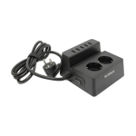 چند راهی 2 سوکت و 5 یو اس بی Orico 2 AC with 5 USB Charging Port ODC-2A5U-V1-EU