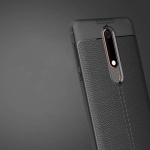 قاب ژله ای طرح چرم Auto Focus Jelly Case Nokia 6 2018