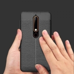 قاب ژله ای طرح چرم Auto Focus Jelly Case Nokia 6 2018