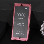 کیف محافظ چرمی Window Flip Cover برای گوشی Huawei P20 Lite/ Nova 3e