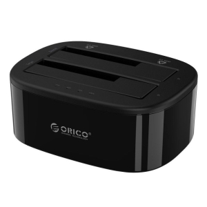 داک هارد دیسک Orico 2.5-3.5 inch 2 Bay USB3.0 Hard Drive Dock 6228US3-C