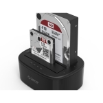 داک هارد دیسک Orico 2.5-3.5 inch 2 Bay USB3.0 Hard Drive Dock 6228US3-C