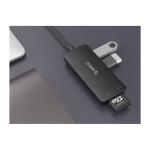 هاب یواس بی 3 پورت و کارتخوان Orico USB3.0 HUB with Card Reader H3TS-U3