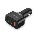 شارژر فندکی سریع سه پورت Orico 3 Port QC3.0 Car Charger UCH-Q3