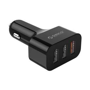 شارژر فندکی سریع سه پورت Orico 3 Port QC3.0 Car Charger UCH-Q3
