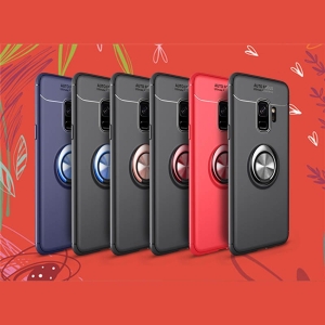 قاب محافظ ژله ای Magnetic Ring Case Samsung Galaxy S9 Plus