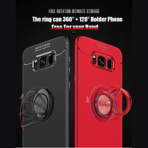 قاب محافظ ژله ای Magnetic Ring Case Samsung Galaxy S8 Plus