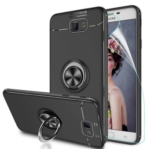 قاب محافظ ژله ای Magnetic Ring Case Samsung Galaxy J7 Prime