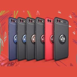 قاب محافظ ژله ای Magnetic Ring Case Huawei Honor 10