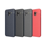 قاب ژله ای طرح چرم Auto Focus Jelly Case Samsung Galaxy J6