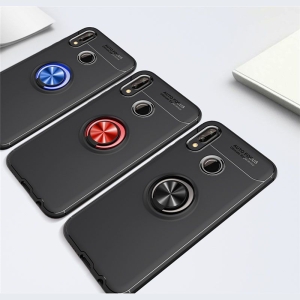 قاب محافظ ژله ای Magnetic Ring Case Huawei P20 Lite