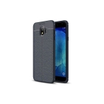 قاب ژله ای طرح چرم گوشی سامسونگ J4 مدل Auto Focus
