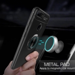 قاب محافظ ژله ای Magnetic Ring Case Huawei Honor 9 Lite