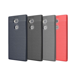 قاب ژله ای طرح چرم Auto Focus Jelly Case Sony Xperia XA2 Ultra
